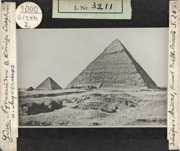 Vorschaubild Gizeh, Pyramiden der Könige Chephren und Mykerinos Diasammlung